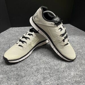Nike Free Trainer 3.0 Men Running Shoes Size 11.5 Pure Platinum Black 553684-002